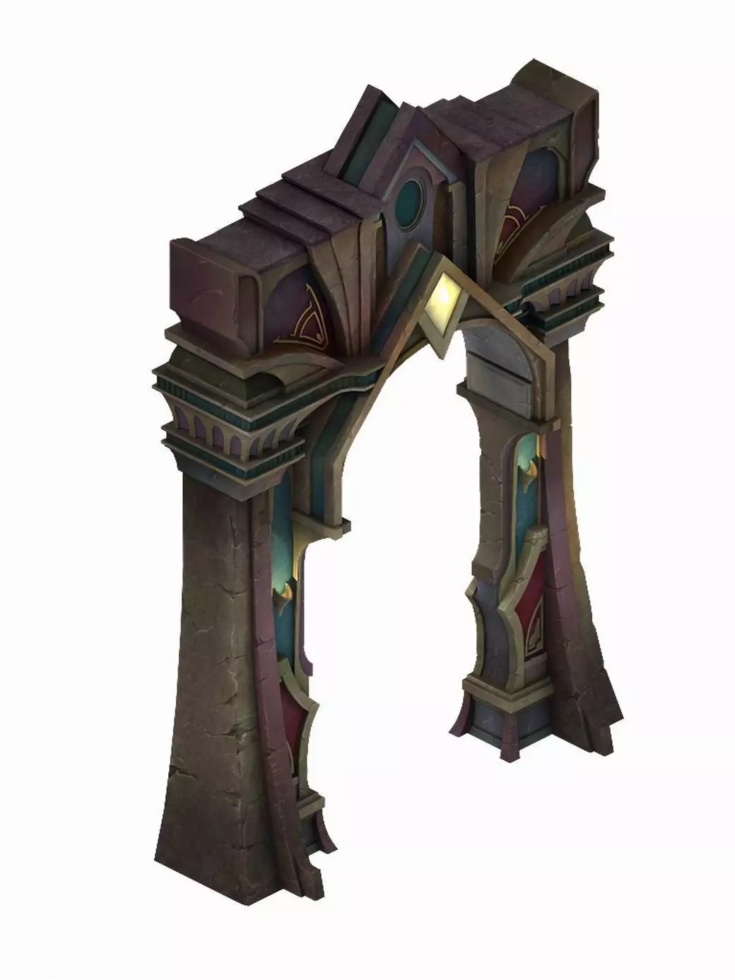 Tang Evil Creature - Shimen 02 3D model_0