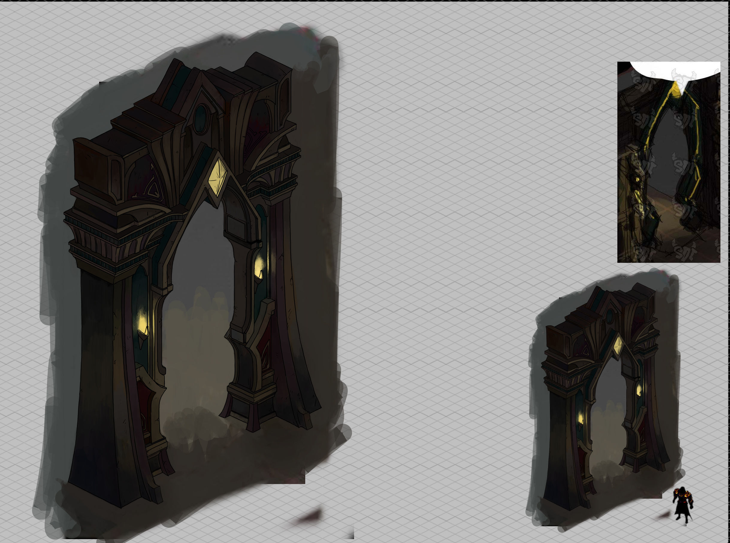 Tang Evil Creature - Shimen 02 3D model_4