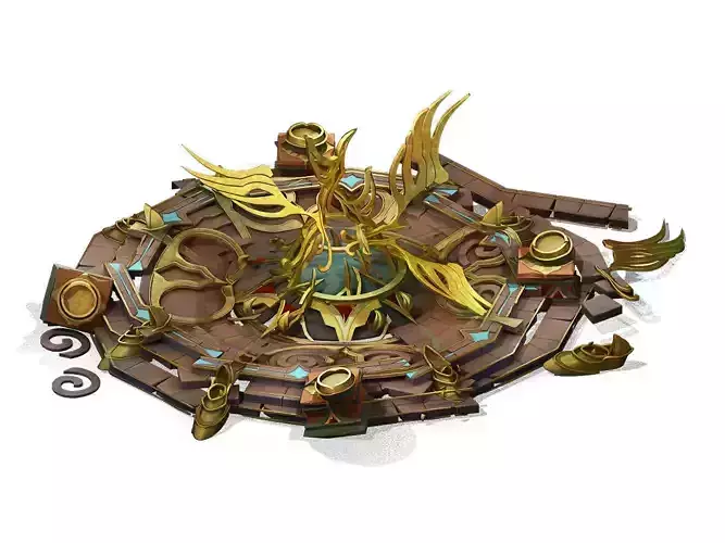 Evil creatures - broken altar 01