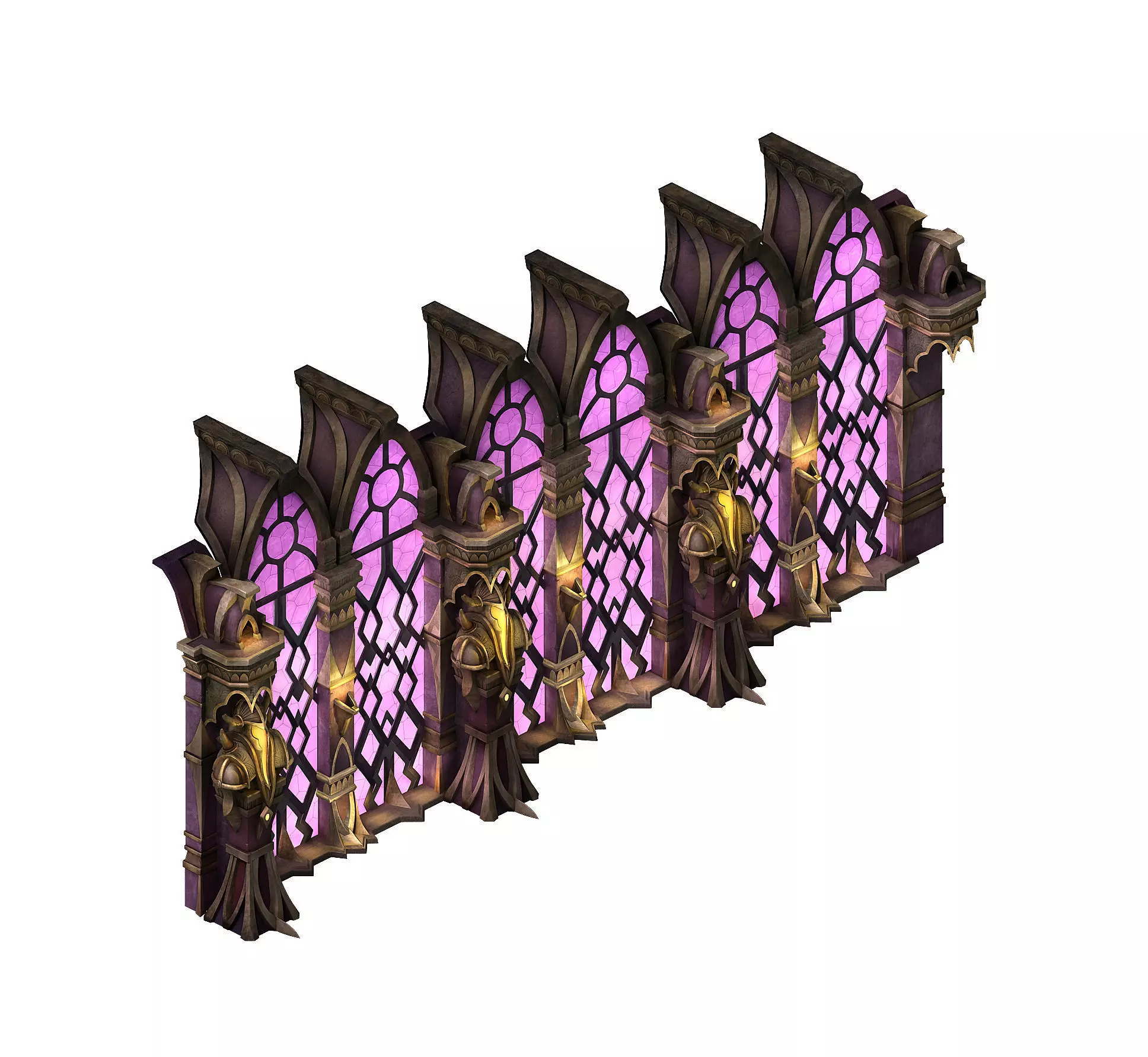 Tang Evil creatures - windows 01 3D model_0