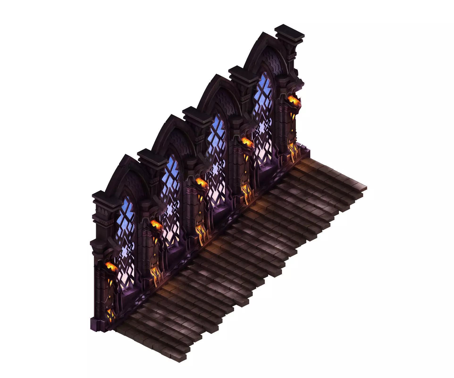 Tang Evil creatures - windows 05 3D model_0