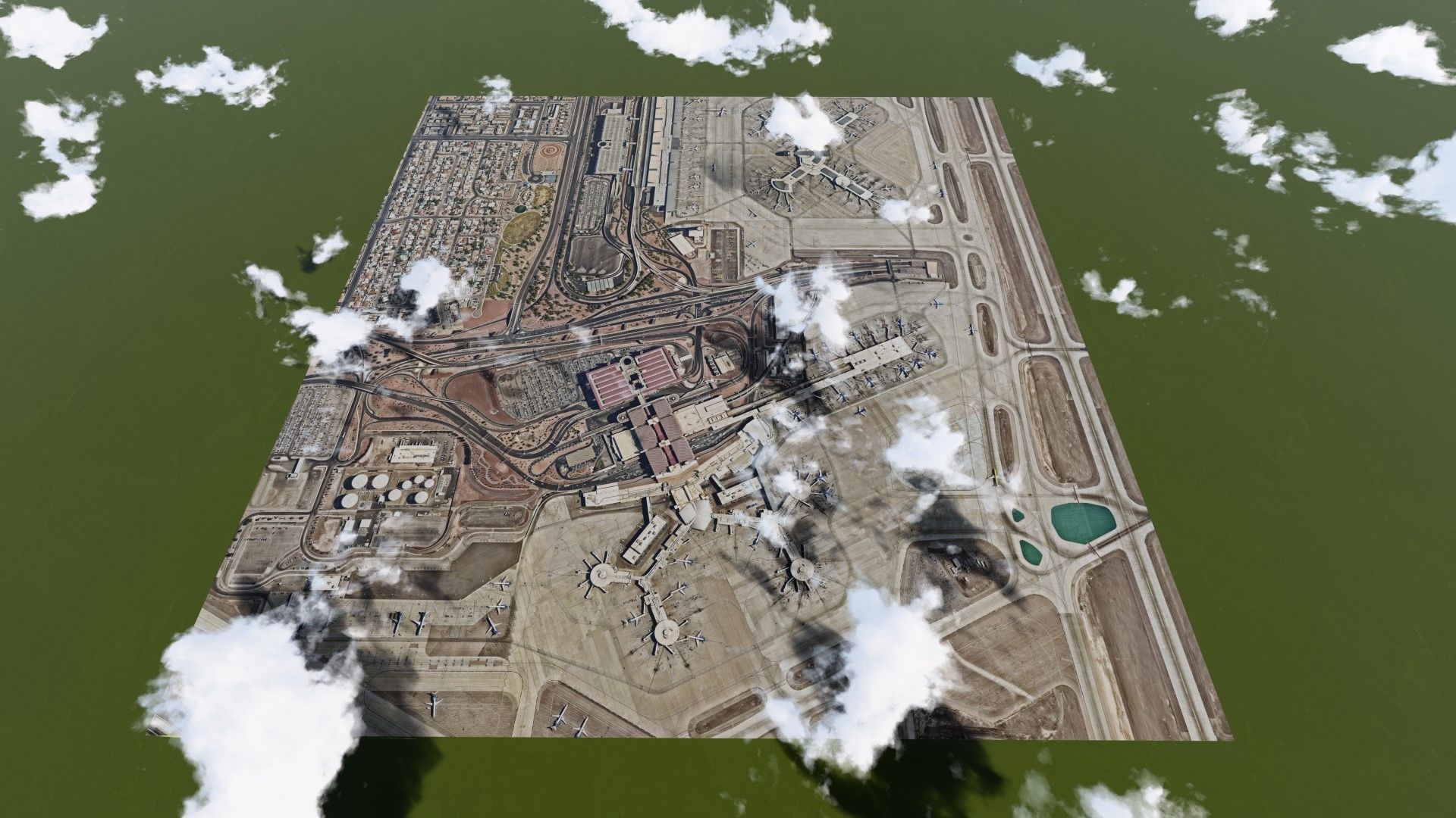 McCarran International Airport - High Resolution Model 3D model_4