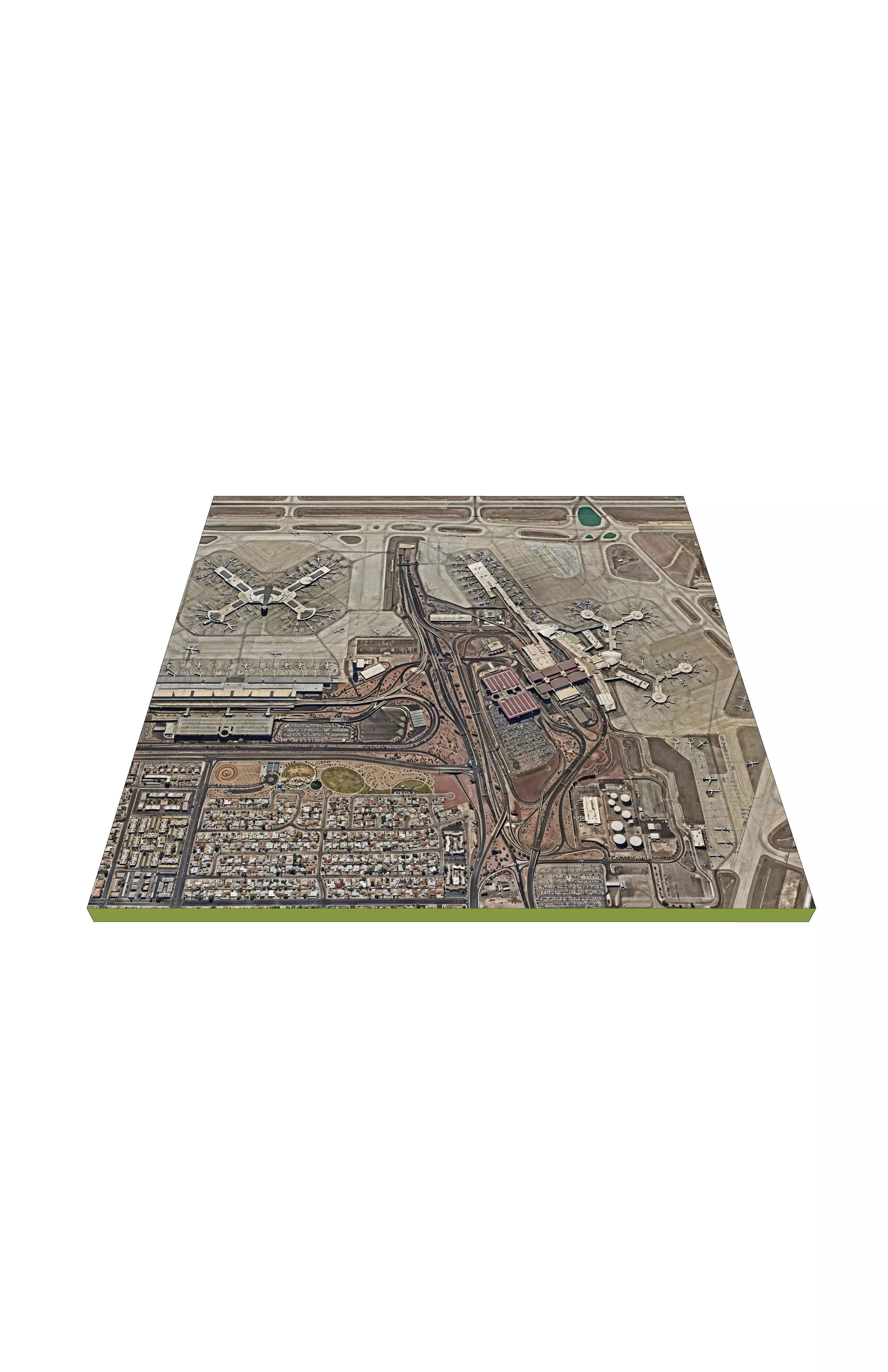 McCarran International Airport - High Resolution Model 3D model_0