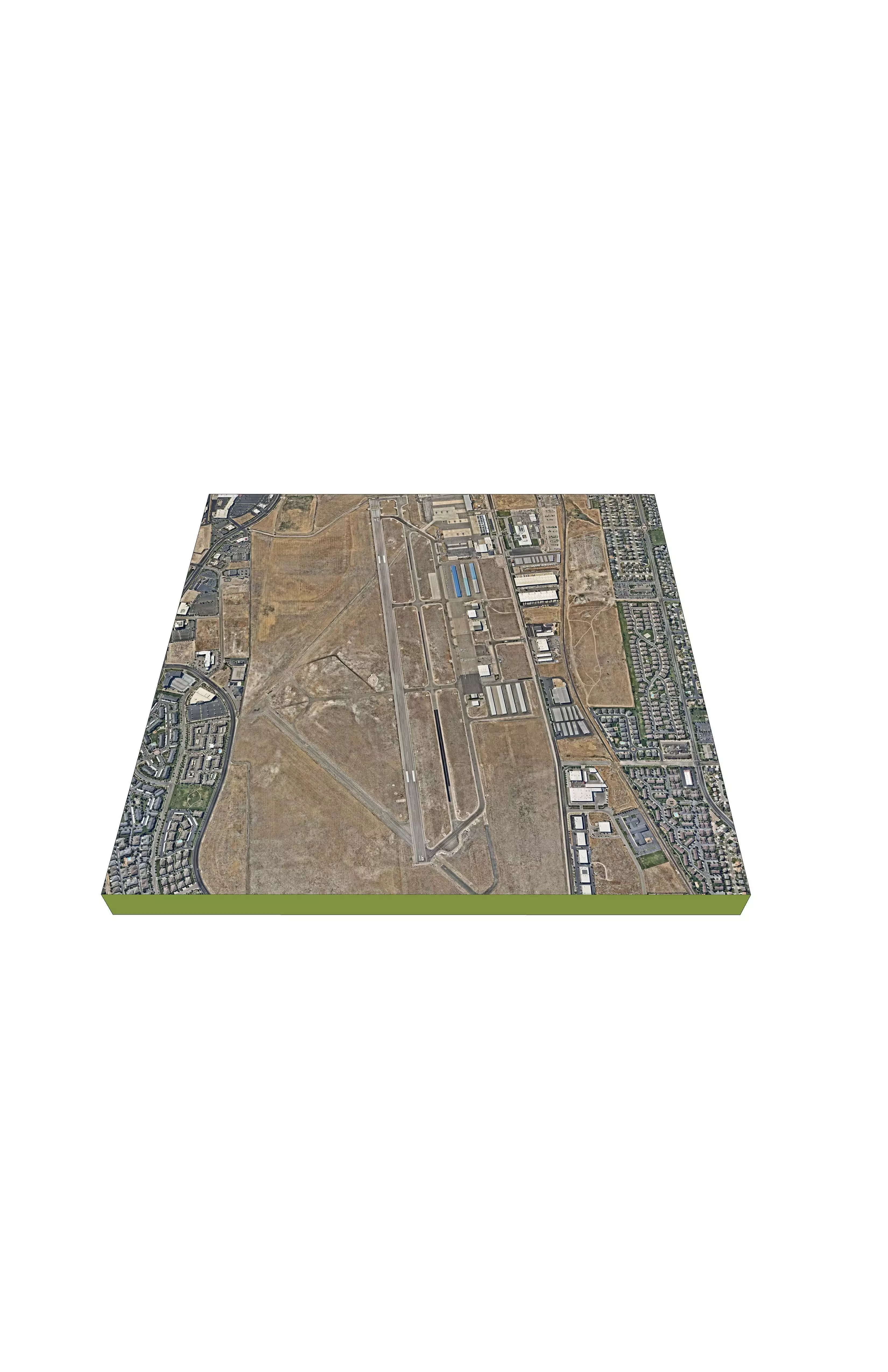 South Valley Regional Airport - High Resolution Background 3D model