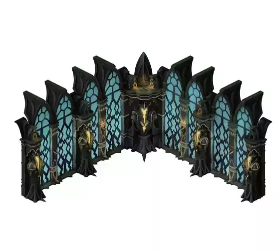 Tang Evil Creature - Window Corner Connection 01