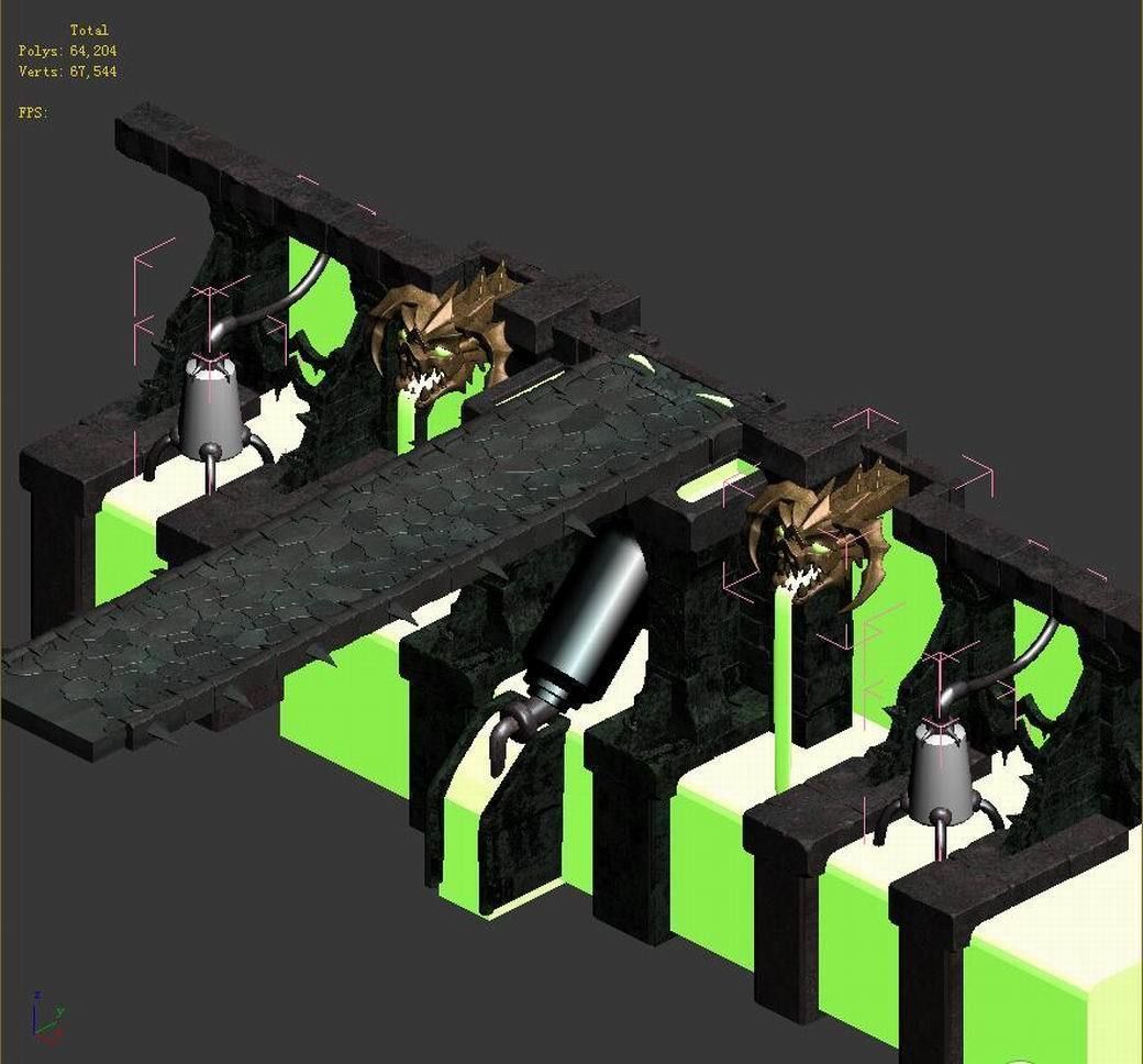 Tang Evil Creature - Dam 01 3D model_2