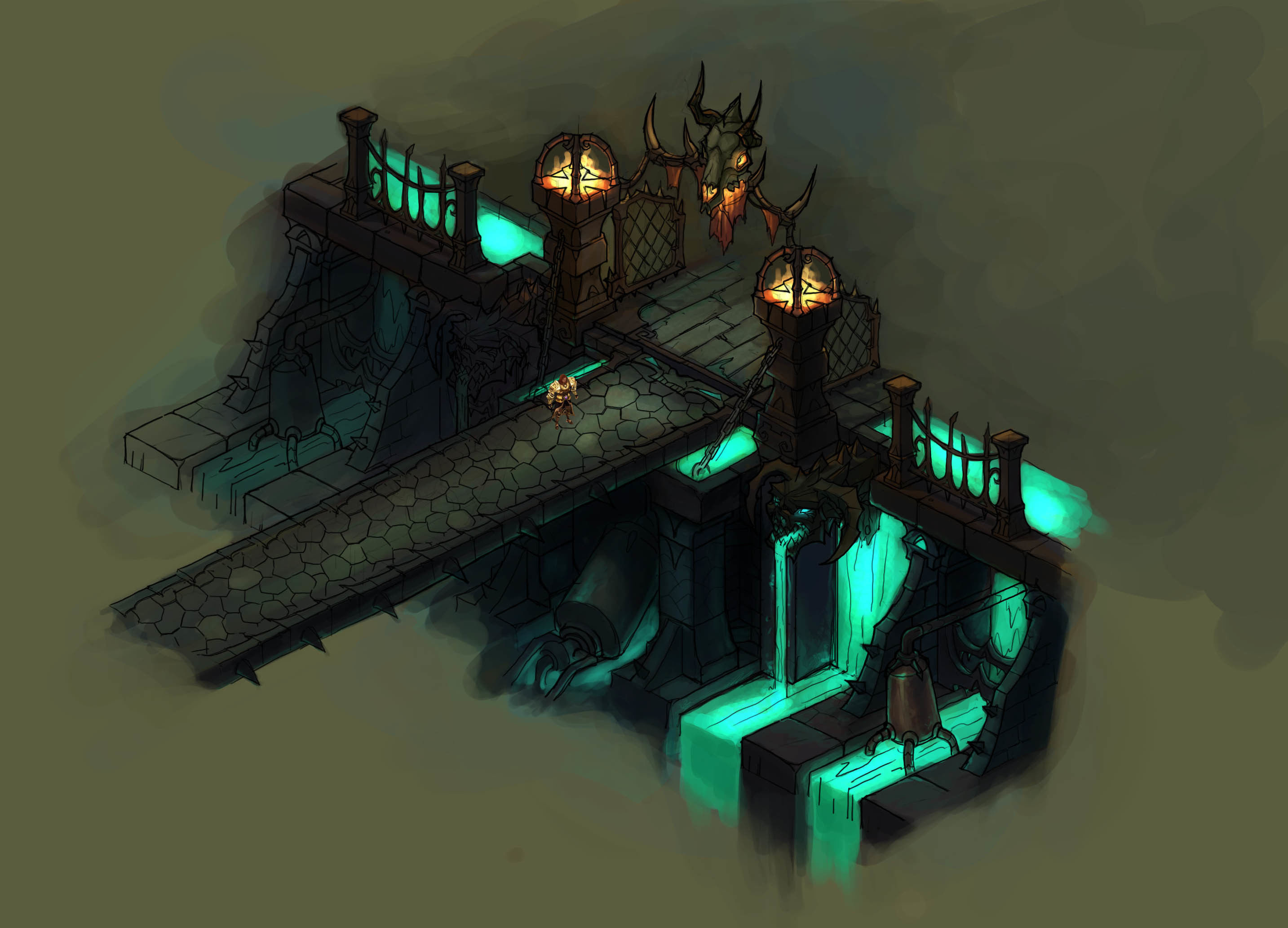 Tang Evil Creature - Dam 01 3D model_5