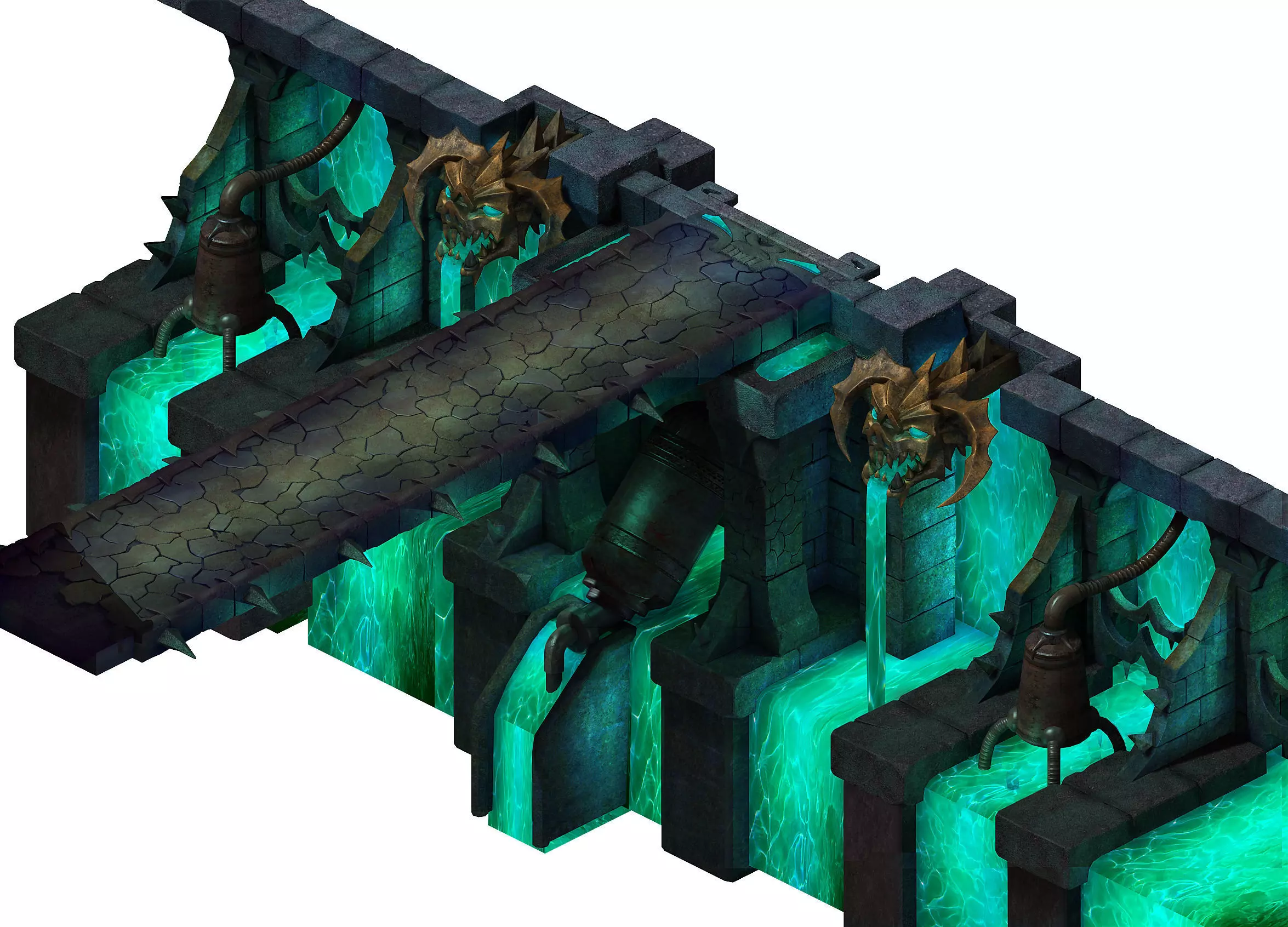 Tang Evil Creature - Dam 01 3D model_0