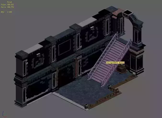 Tang Sinnar underground - stairs - walls