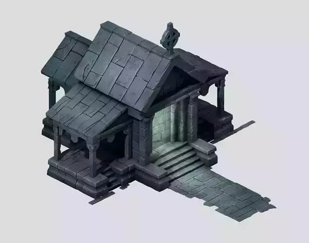 Tang Sennard - graveyard entrance