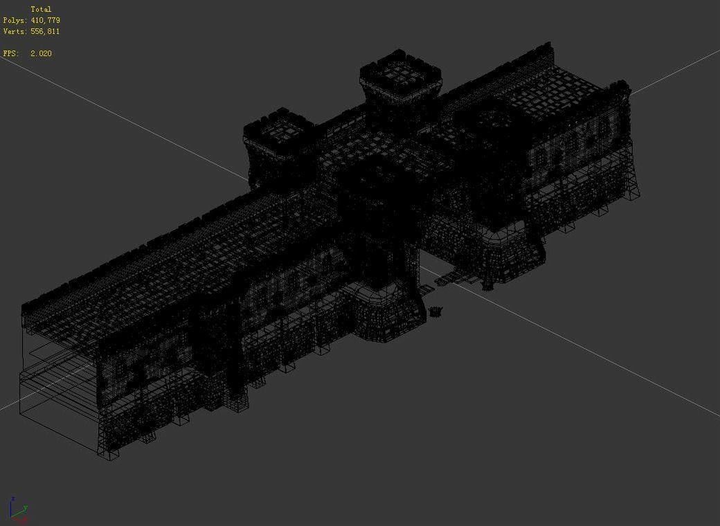 Tang Sennard - Hills - City Gate 01 3D model_4