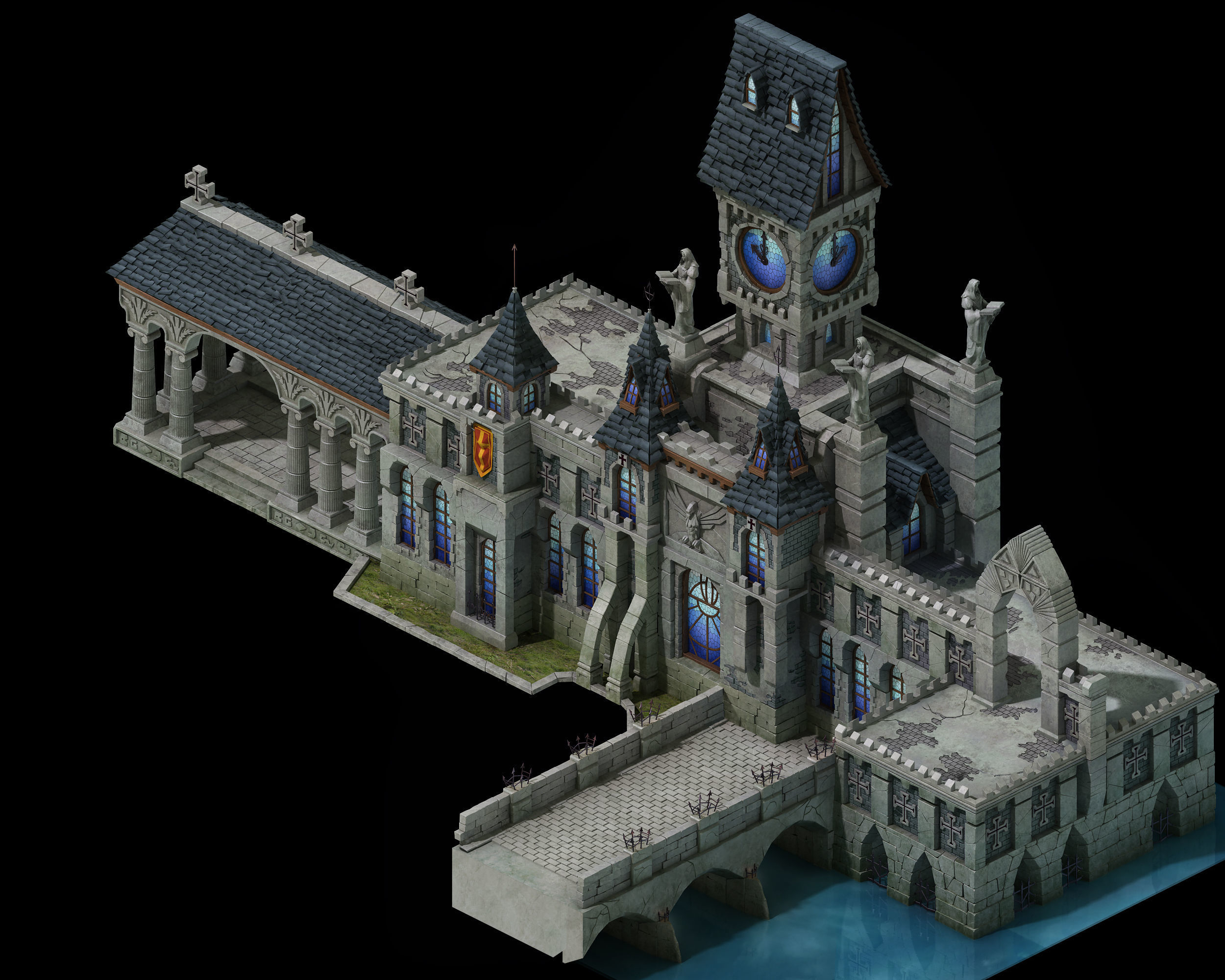 Tang Sennard-Hill-Building 04 3D model_1