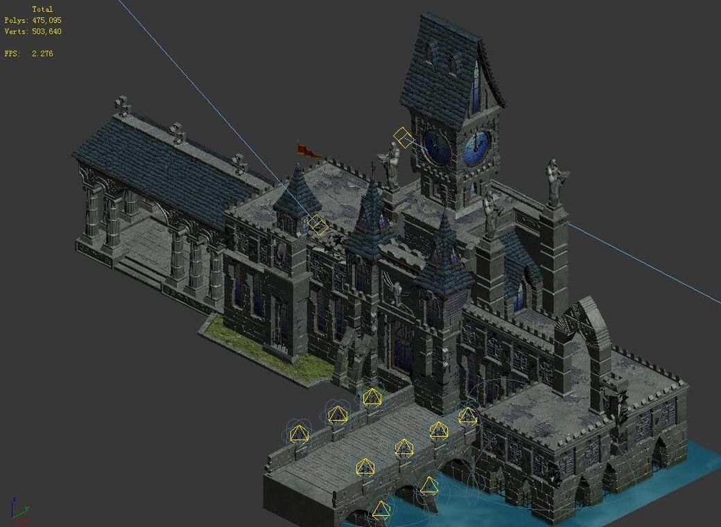 Tang Sennard-Hill-Building 04 3D model_5