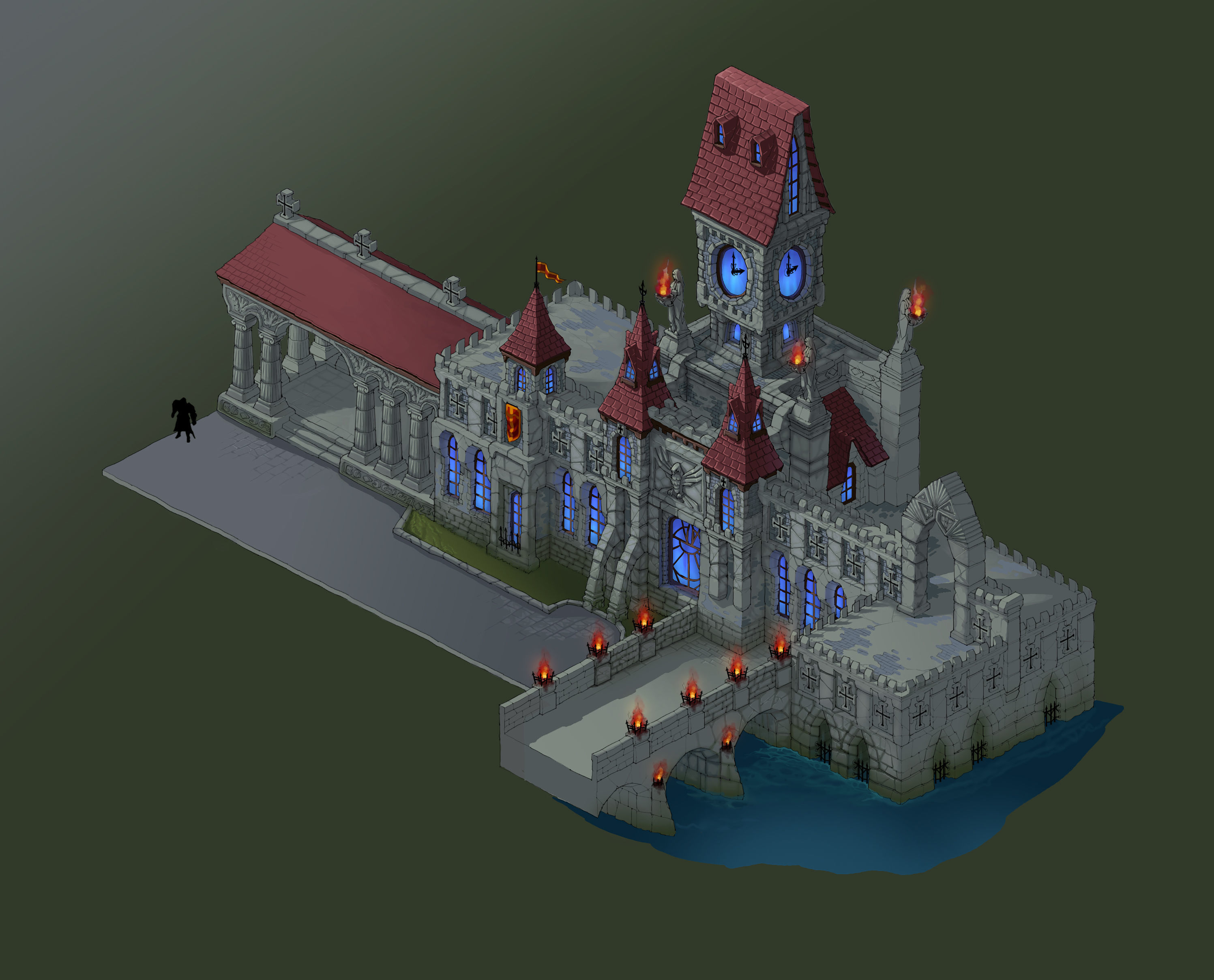 Tang Sennard-Hill-Building 04 3D model_2