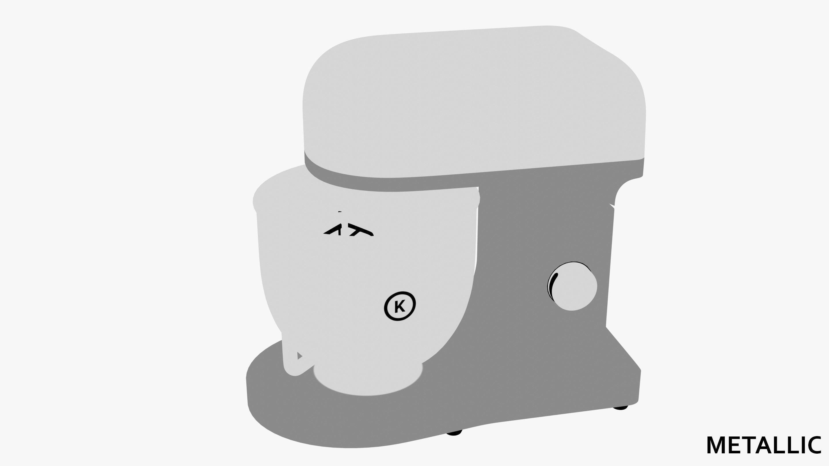 ArchViz Model - Stand Mixer 3D model_6