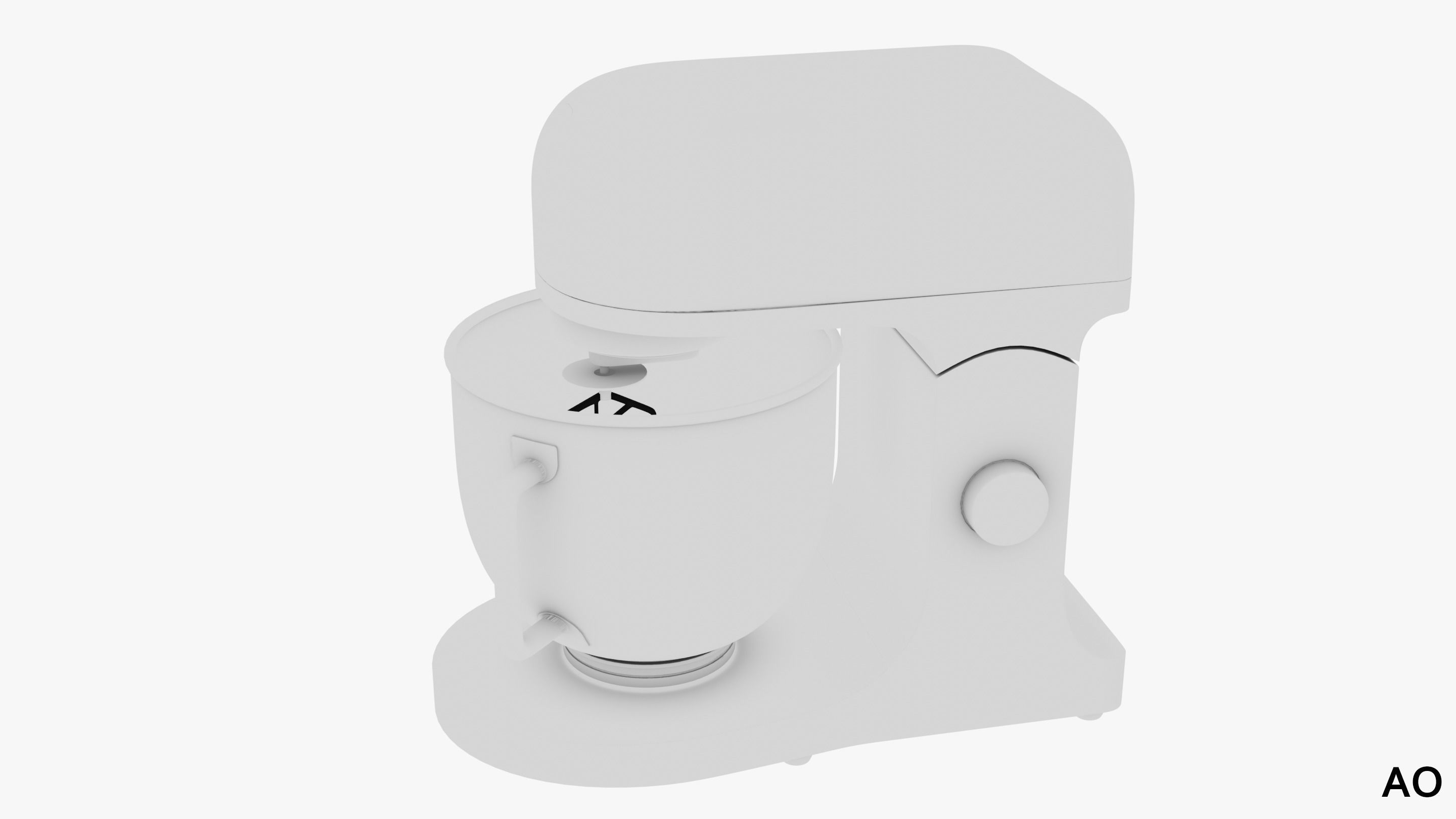 ArchViz Model - Stand Mixer 3D model_3