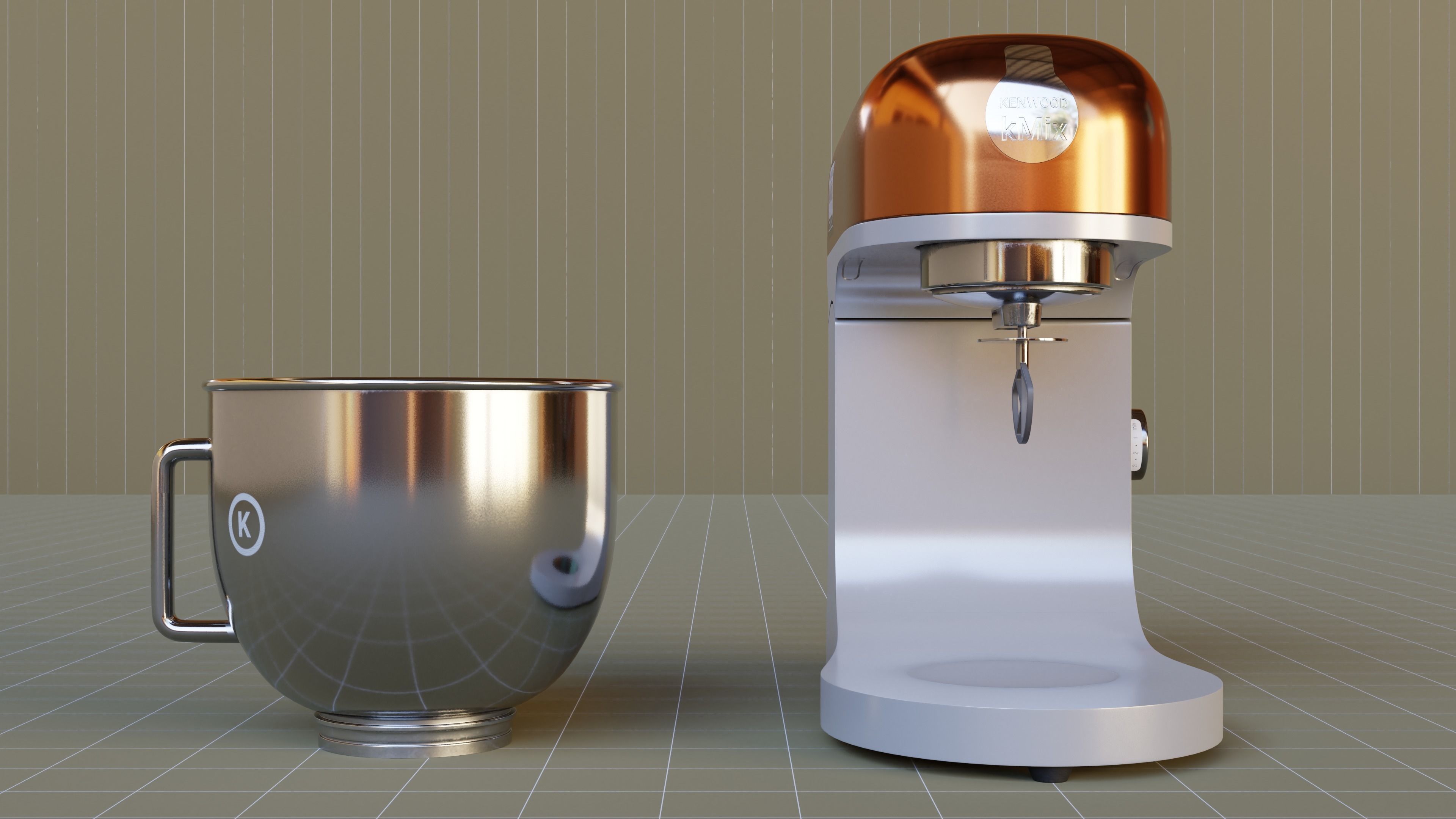 ArchViz Model - Stand Mixer 3D model_18