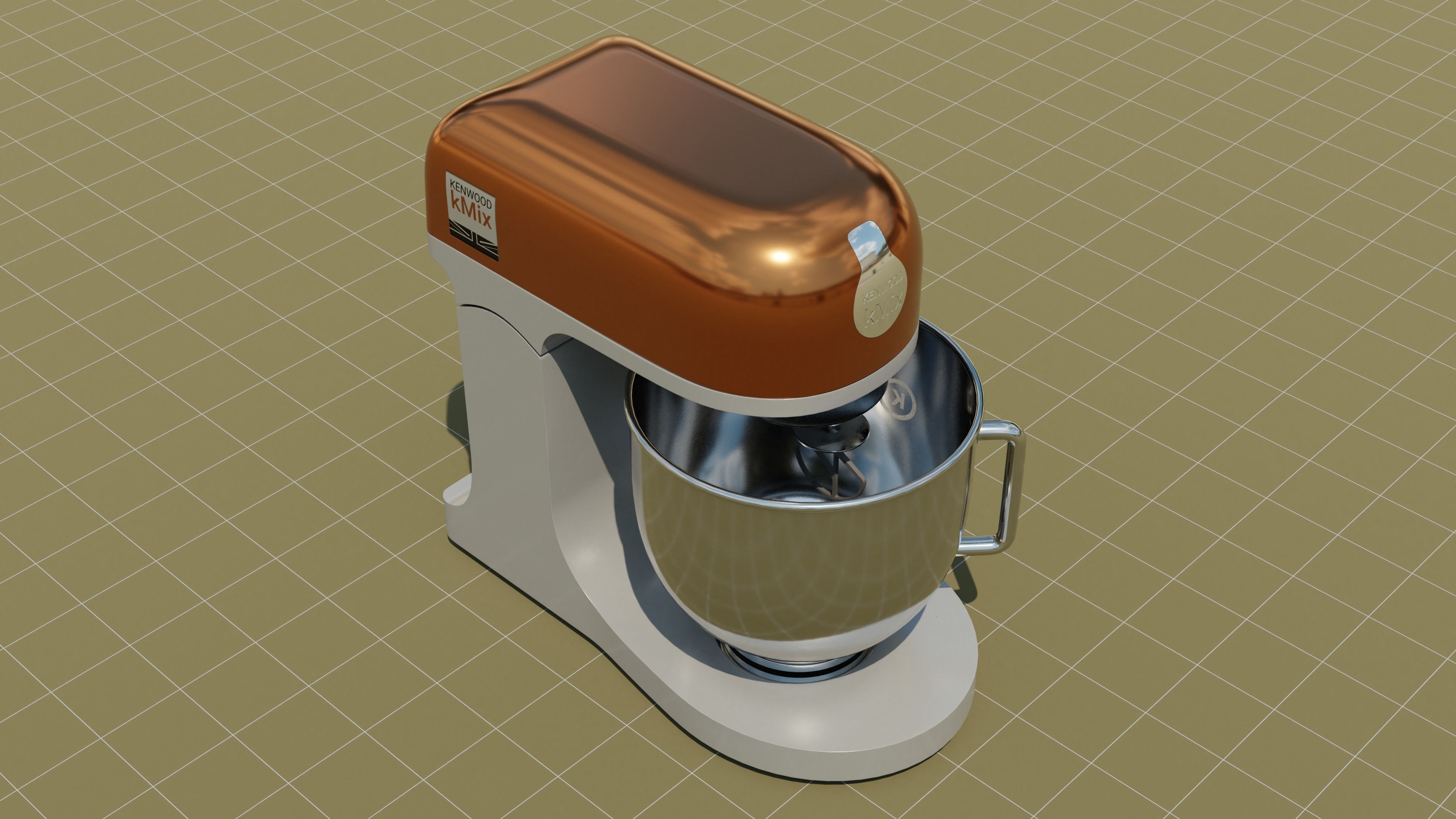 ArchViz Model - Stand Mixer 3D model_13