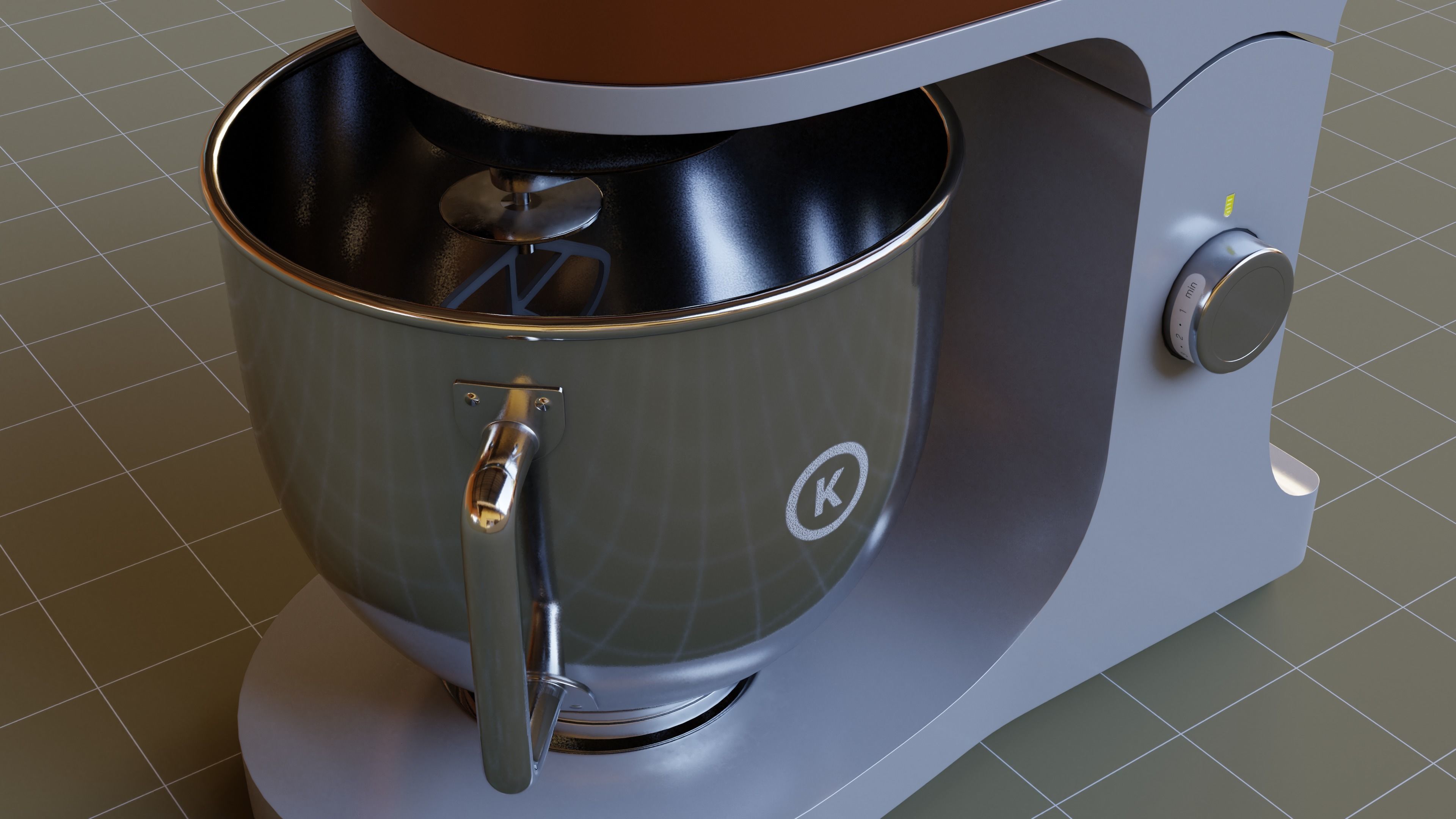ArchViz Model - Stand Mixer 3D model_16