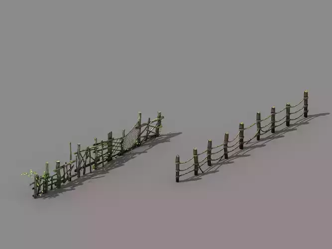 Tang New Village - fences