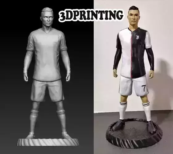 CRISTIANO RONALDO CR7 3D print model
