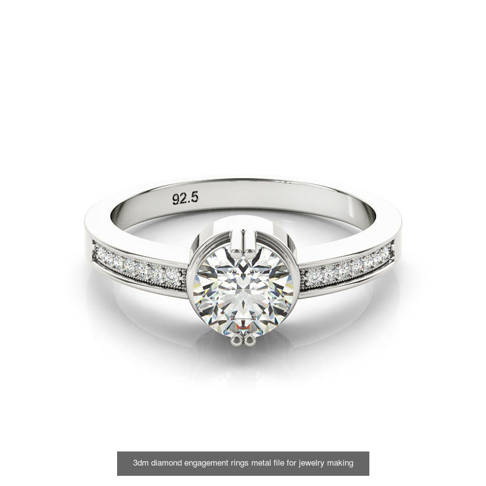 56 designs 3dm format files engagement ring file collection _16