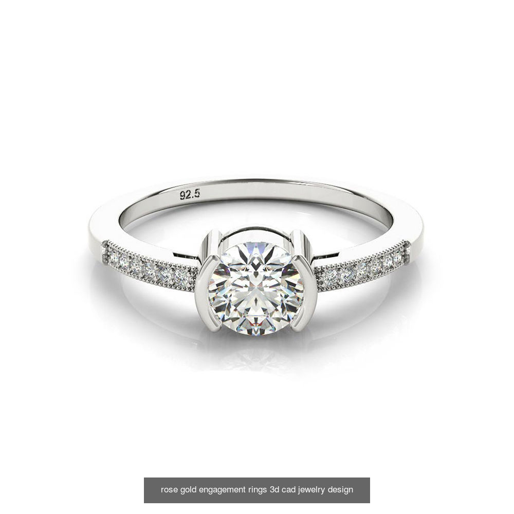 56 designs 3dm format files engagement ring file collection _29
