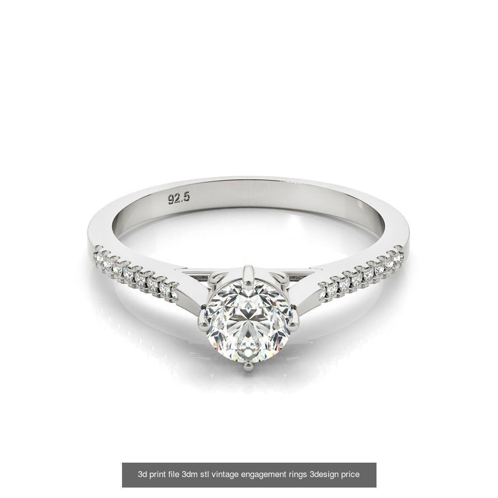 56 designs 3dm format files engagement ring file collection _19