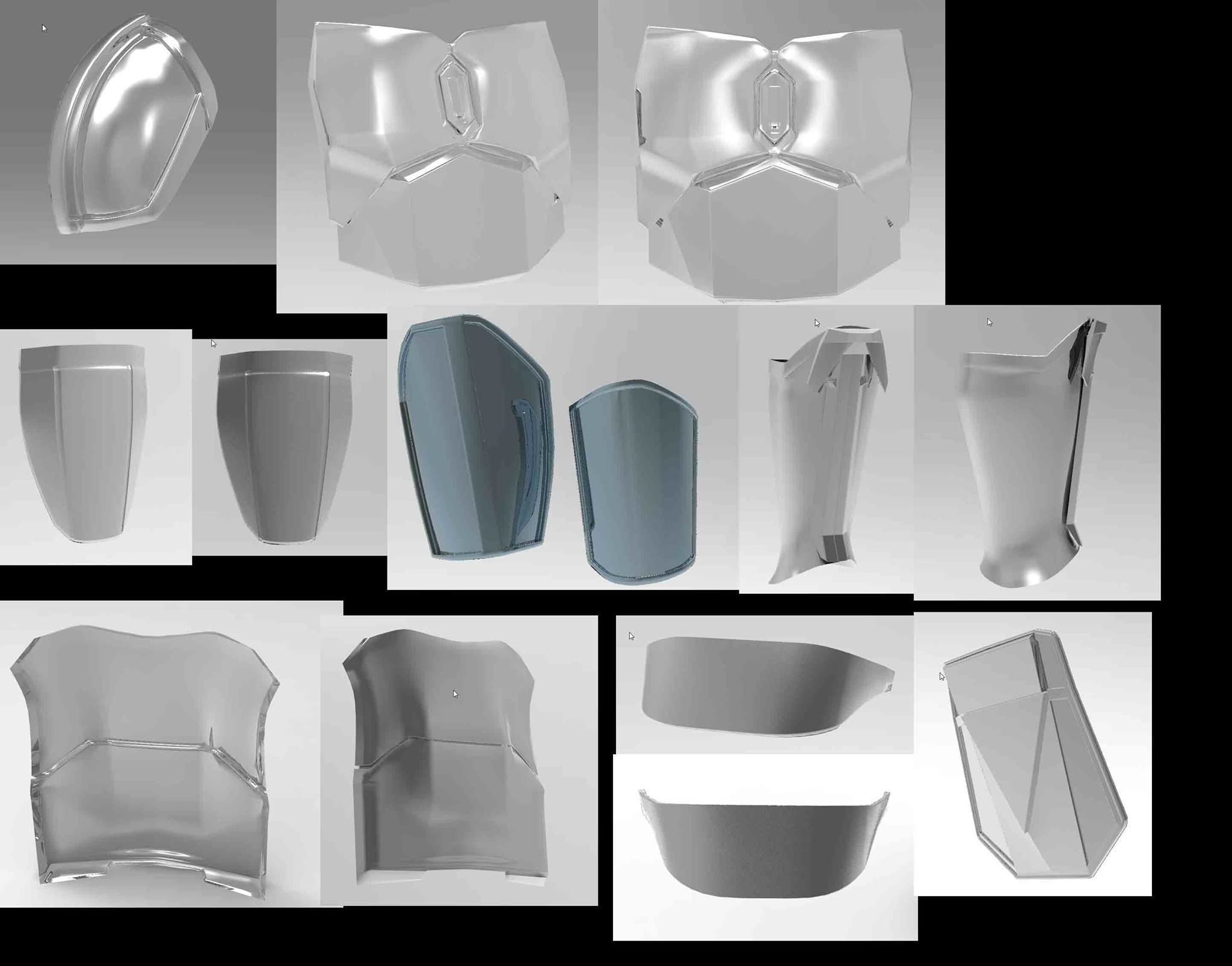 Mandalorian Armor Accurate 3D print model_4