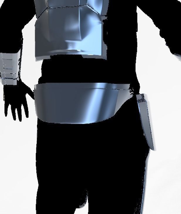 Mandalorian Armor Accurate 3D print model_10