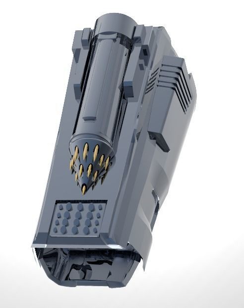 Mandalorian Armor Accurate 3D print model_20