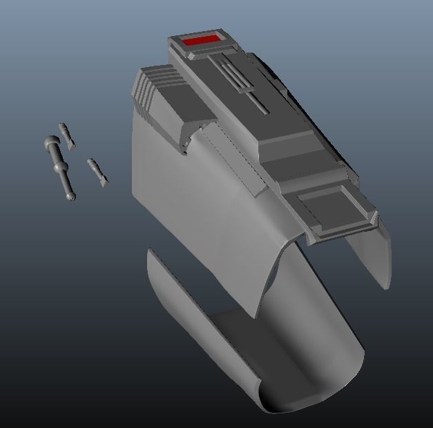 Mandalorian Armor Accurate 3D print model_23