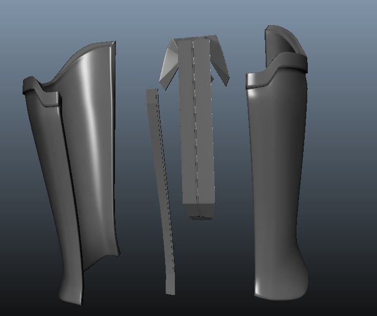 Mandalorian Armor Accurate 3D print model_26