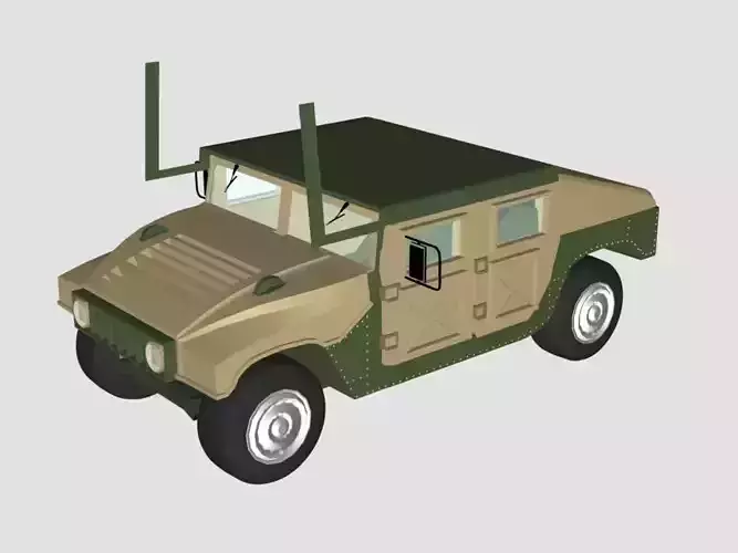 Hammer Green Car model