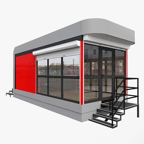 Mobile Pavilion 3D model