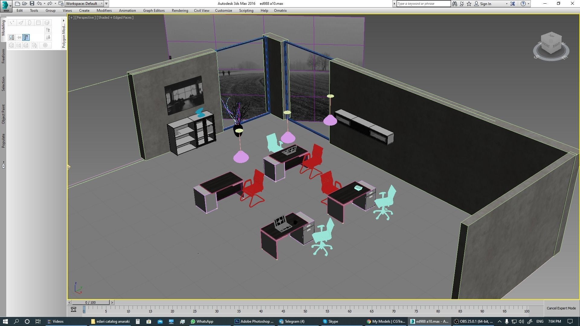office interior ed988 a10 3D model_3
