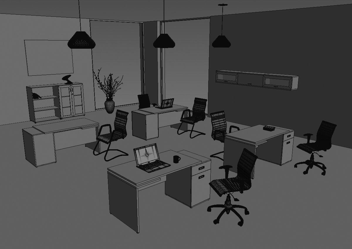 office interior ed988 a10 3D model_67