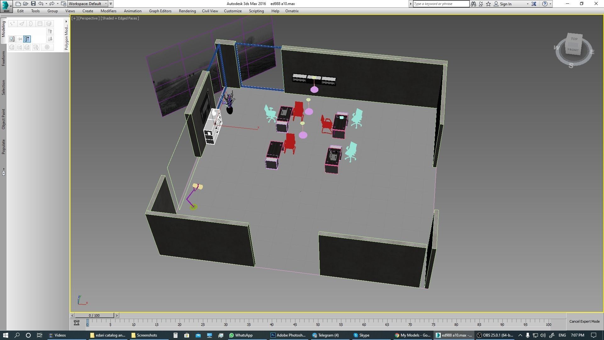 office interior ed988 a10 3D model_11