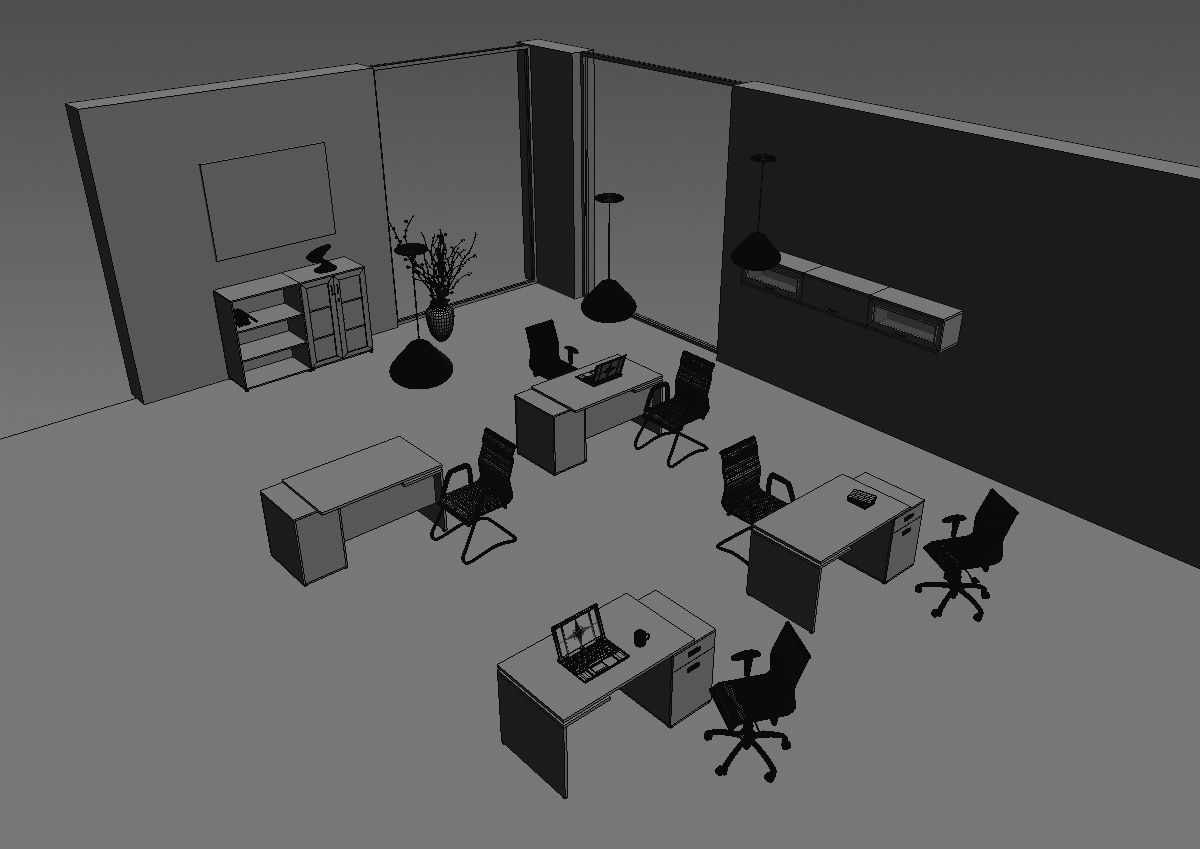 office interior ed988 a10 3D model_54
