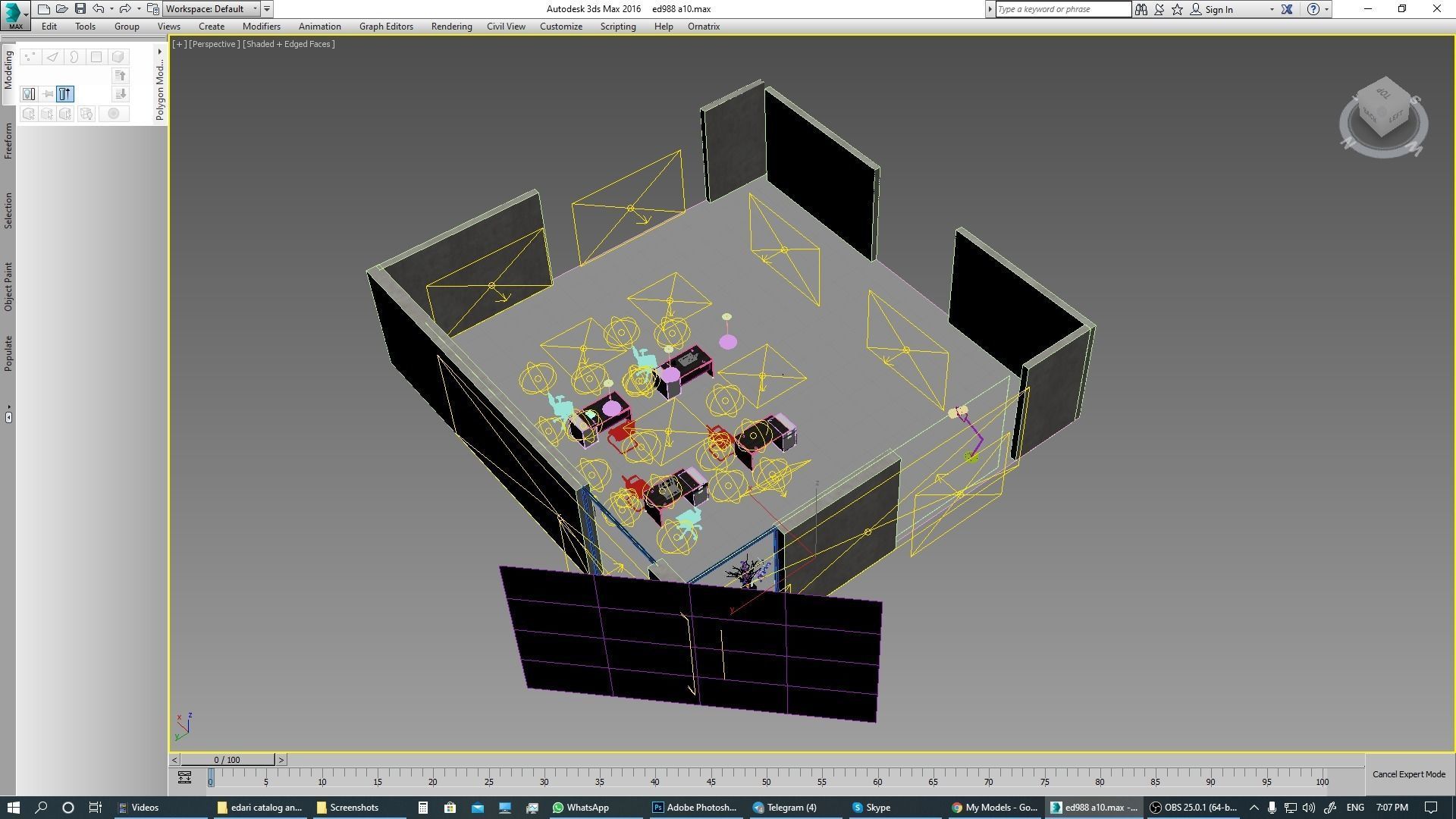 office interior ed988 a10 3D model_16