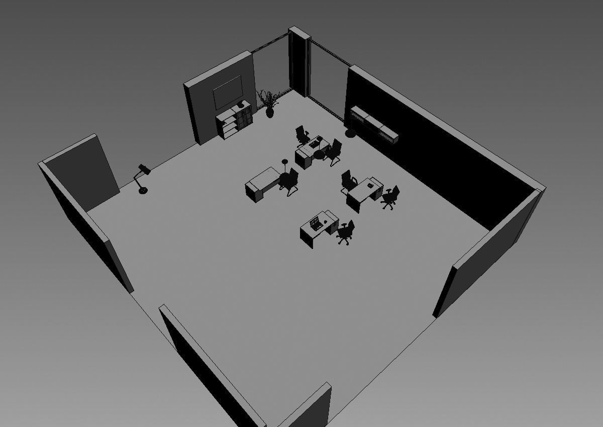 office interior ed988 a10 3D model_33