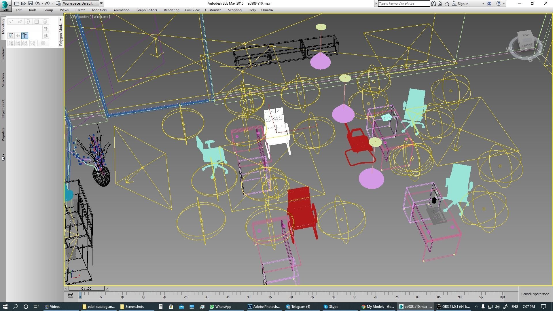 office interior ed988 a10 3D model_25