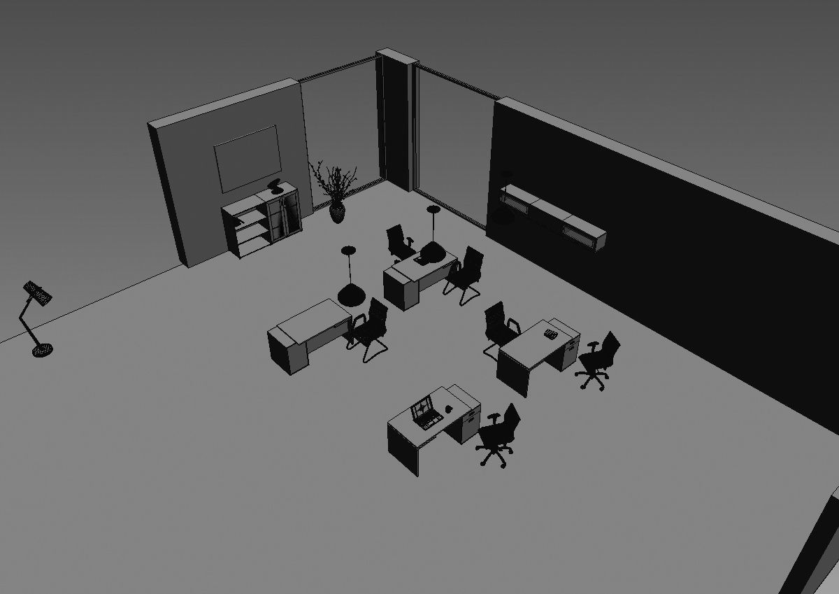 office interior ed988 a10 3D model_45