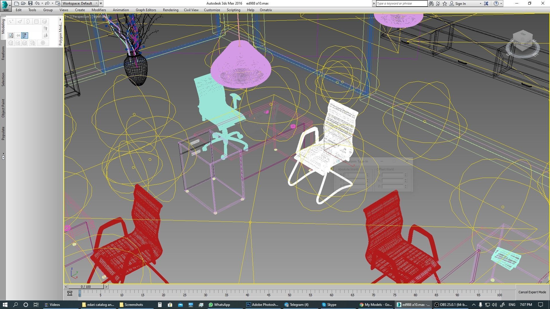 office interior ed988 a10 3D model_24