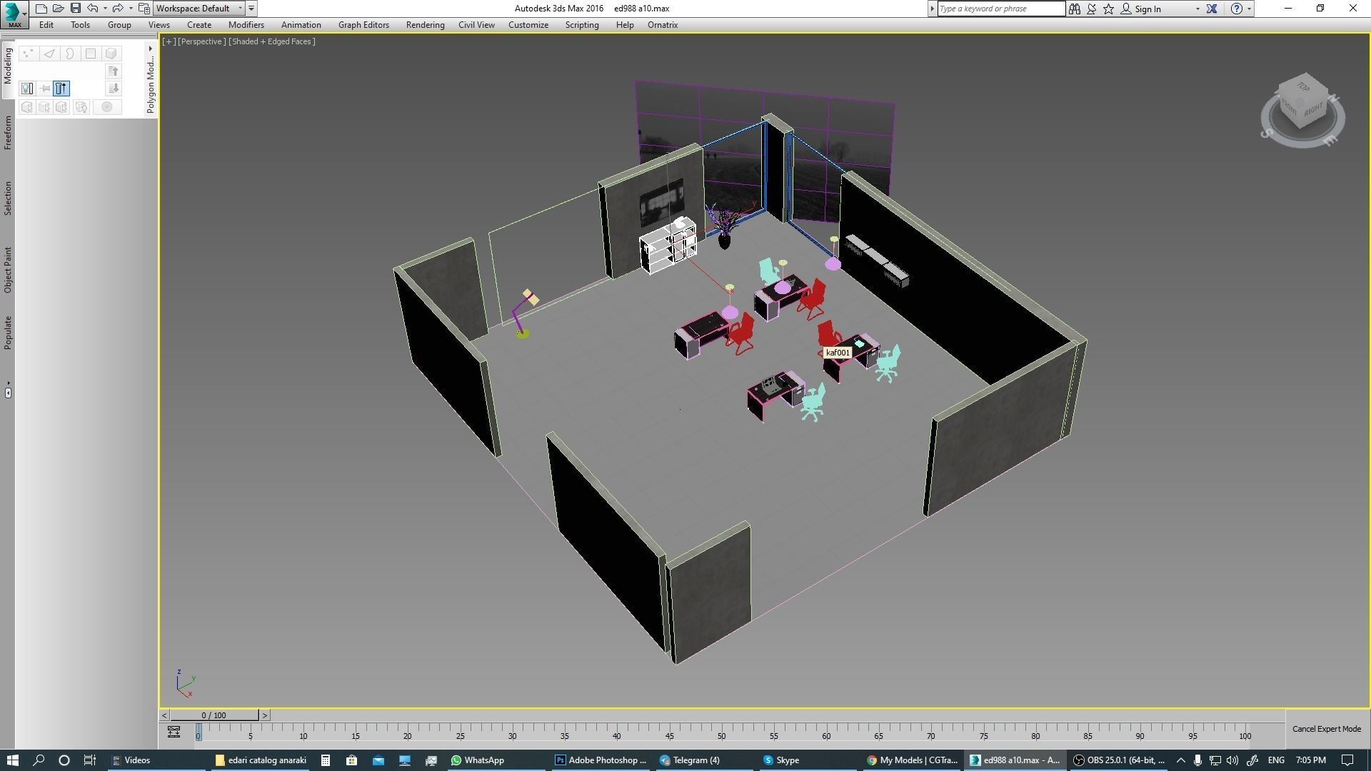 office interior ed988 a10 3D model_10