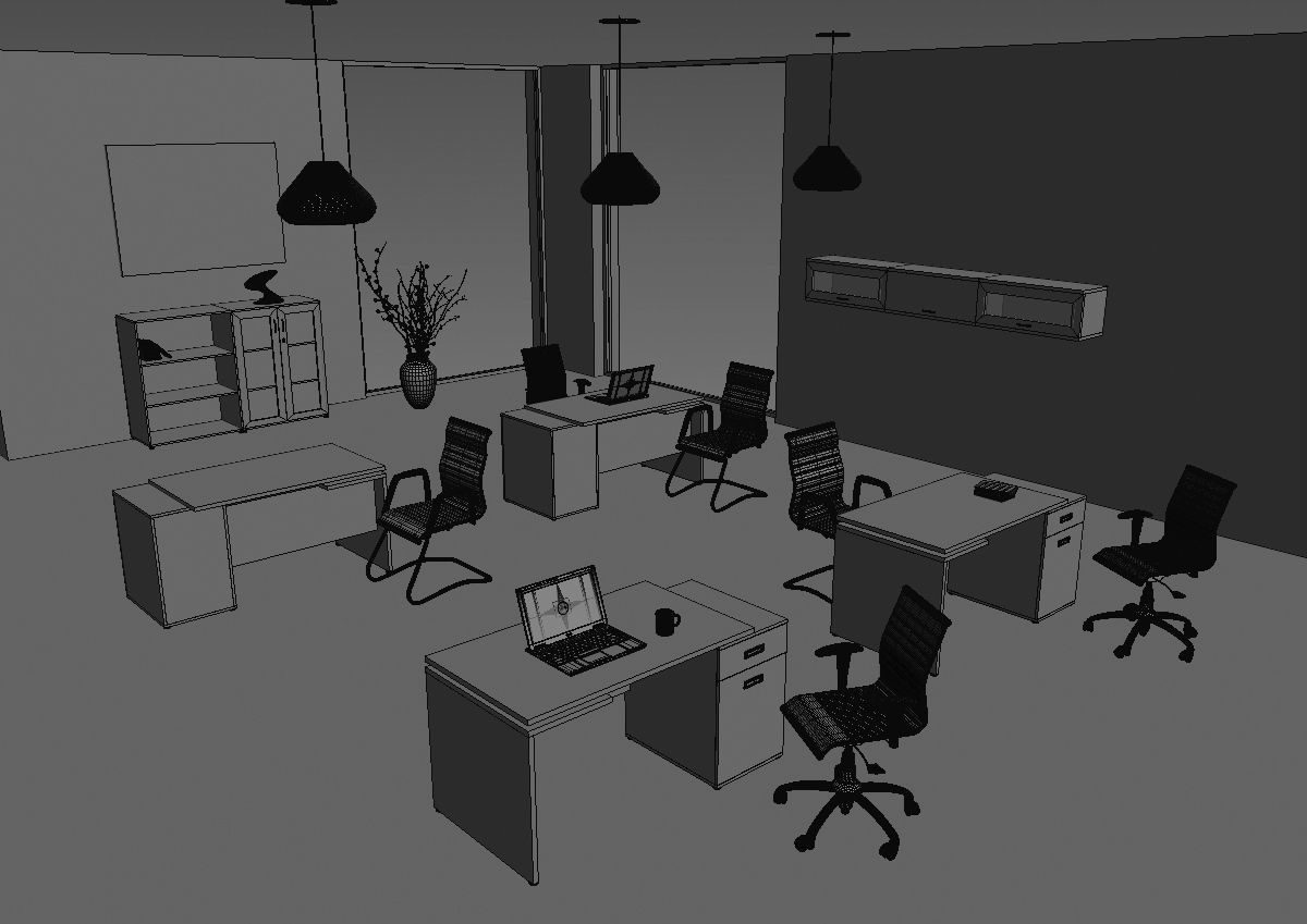 office interior ed988 a10 3D model_65