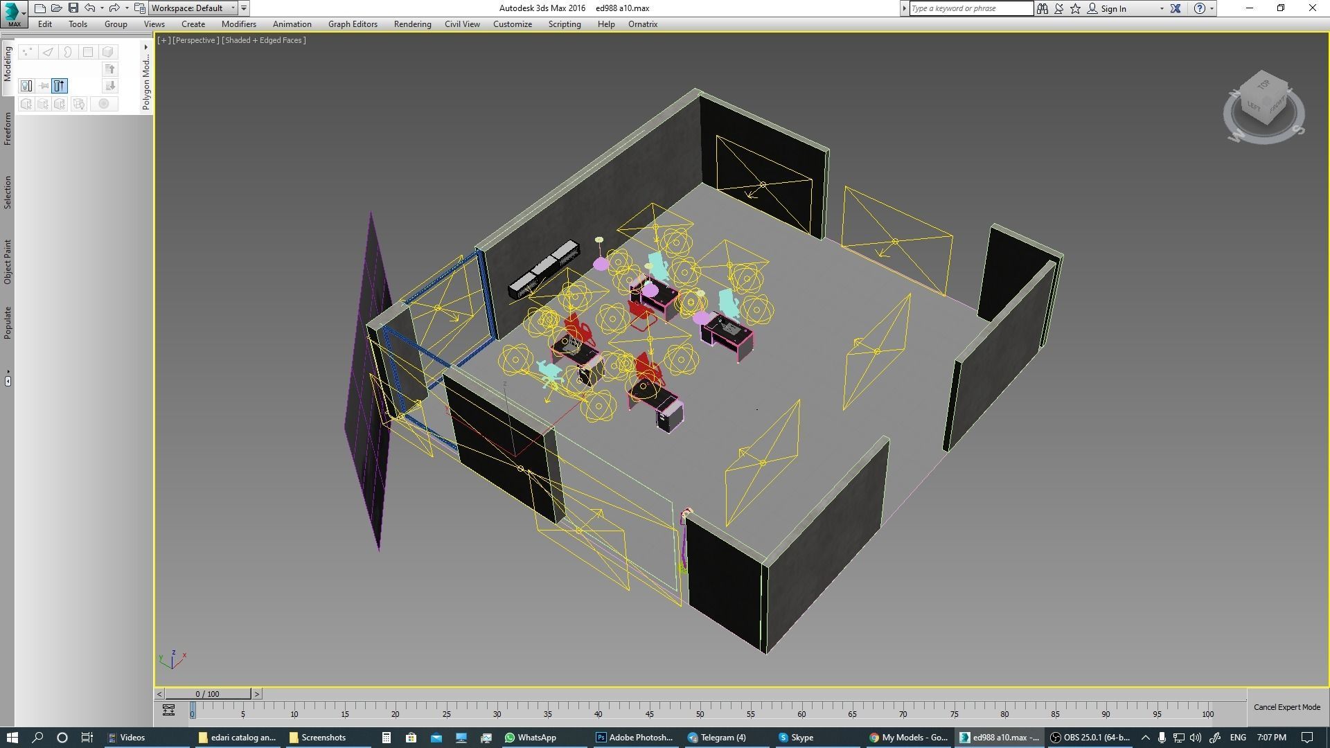 office interior ed988 a10 3D model_14