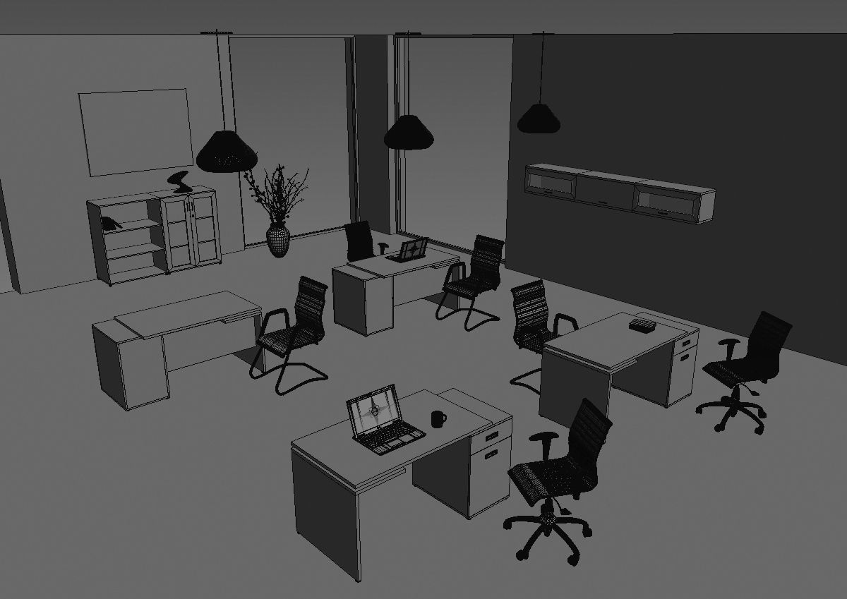 office interior ed988 a10 3D model_63