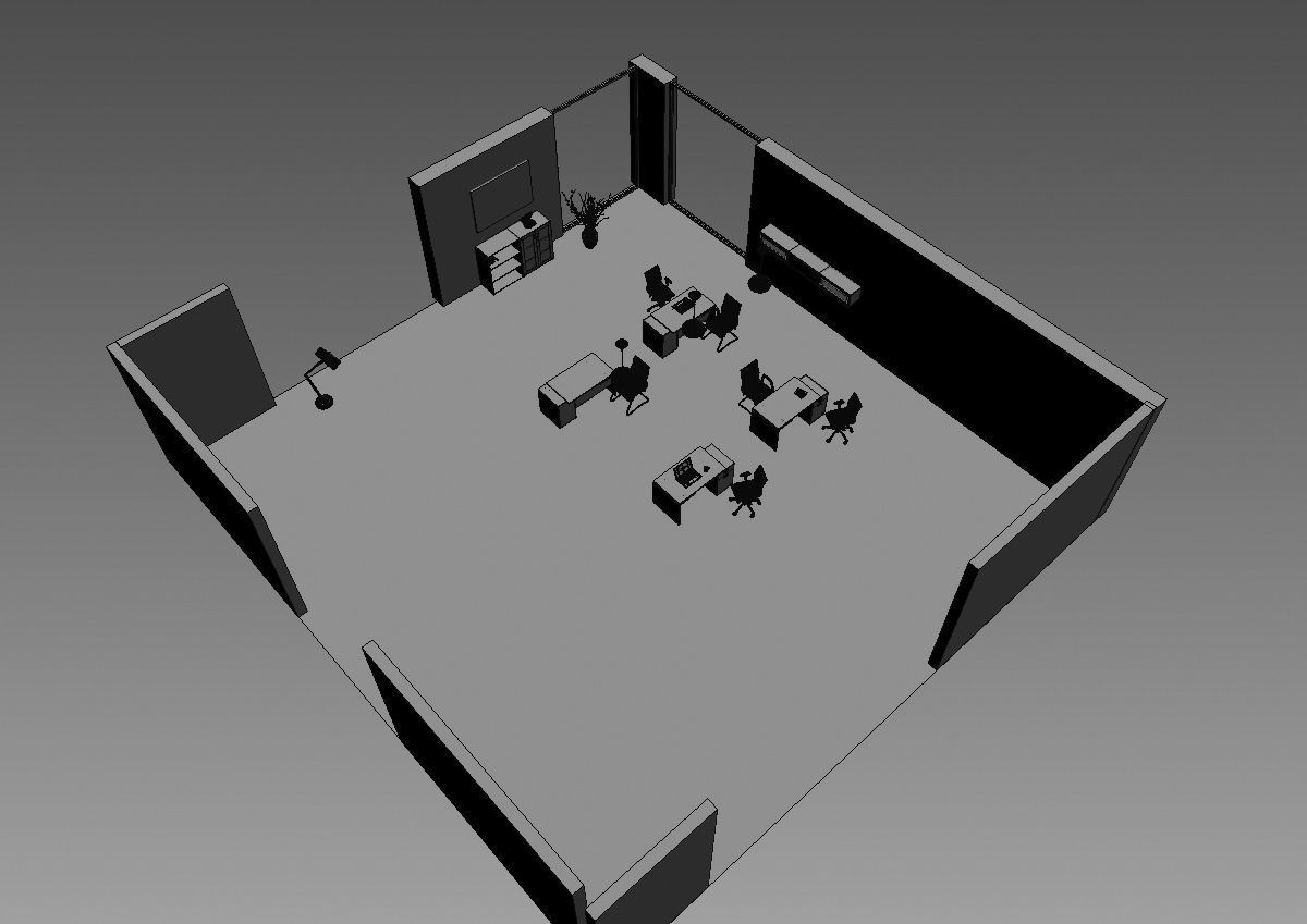 office interior ed988 a10 3D model_32
