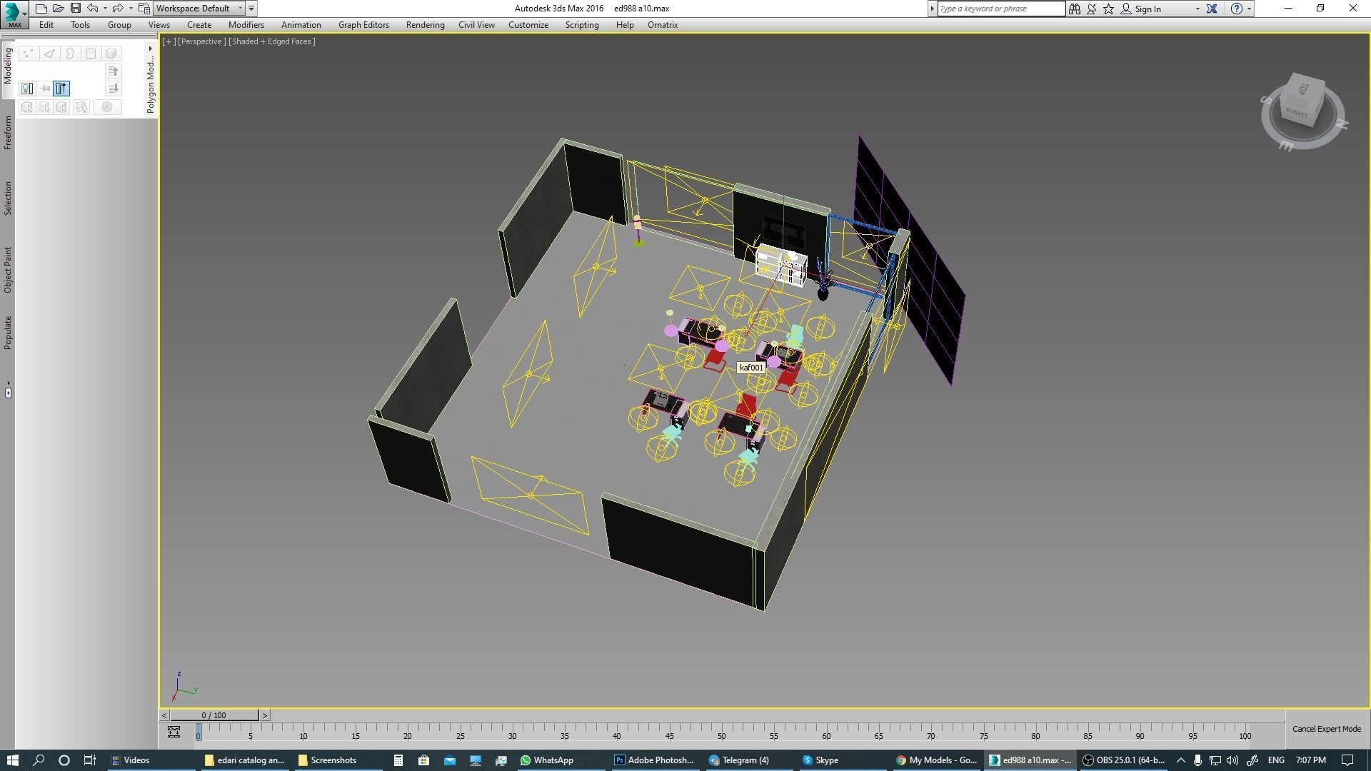 office interior ed988 a10 3D model_18